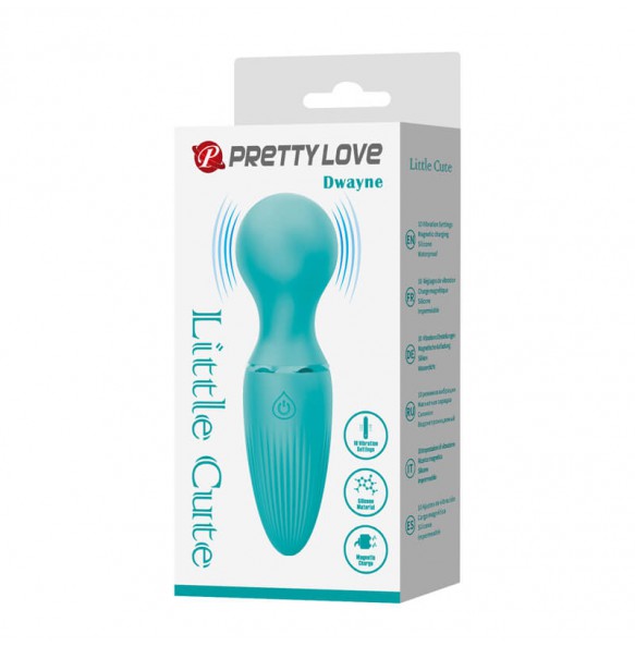 Pretty Love - Dwayne Mini AV Wand (Chargeable - Tiffany Blue) Pretty Love - Dwayne Mini AV Wand (Chargeable - Tiffany Blue)